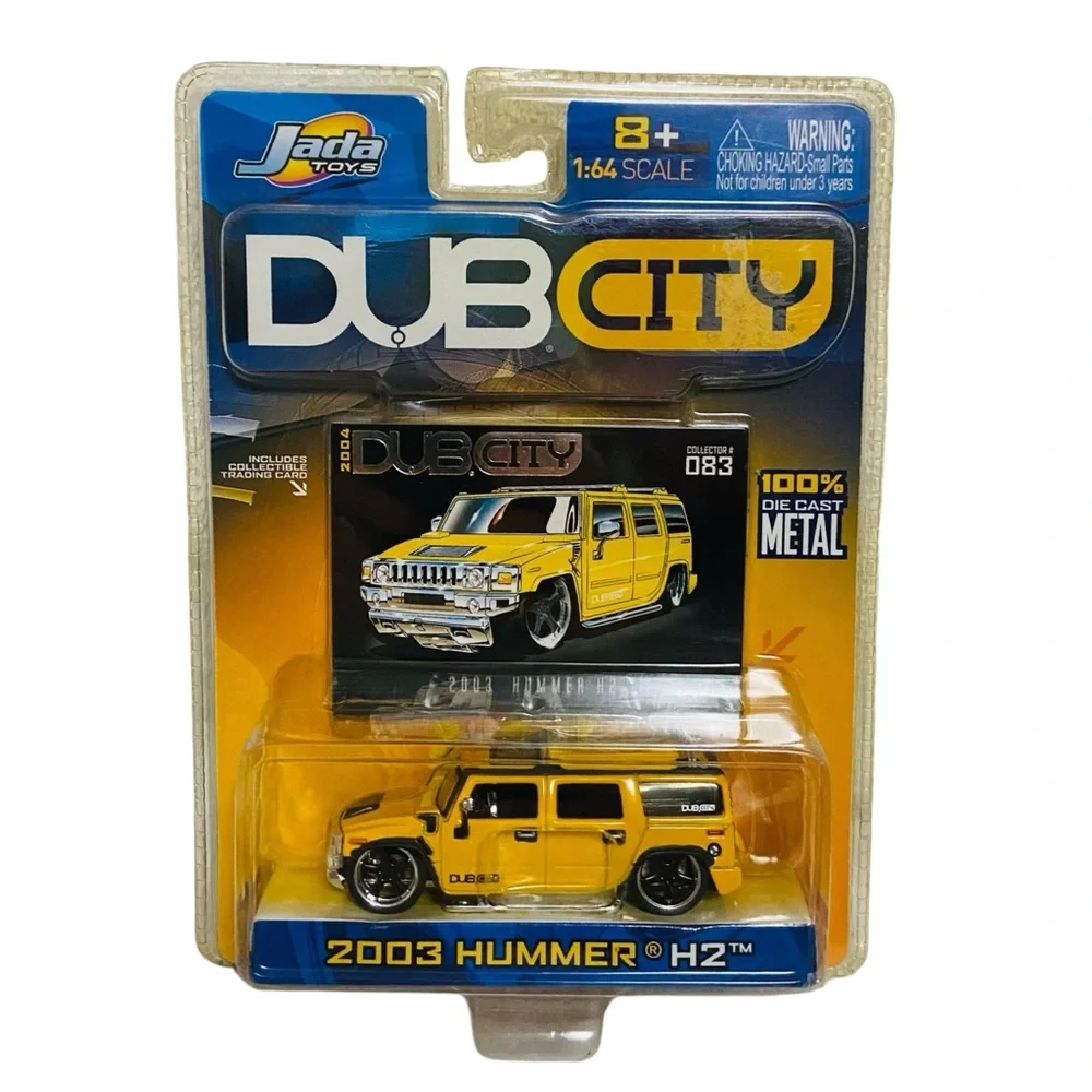 Jada Dub City 2003 Hummer H2 Yellow 1:64